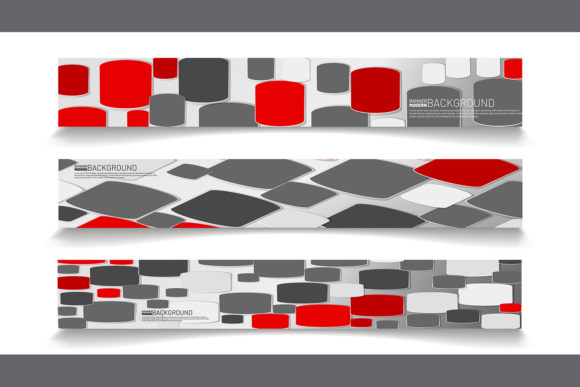 Elevate Your Brand with Geometric Banners