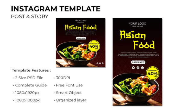 Elevate Your Feed with a Food Instagram Post and Story