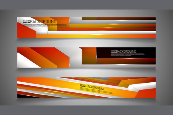 Evaluating Rectangular Banners with Geometric Shape for Digital Design