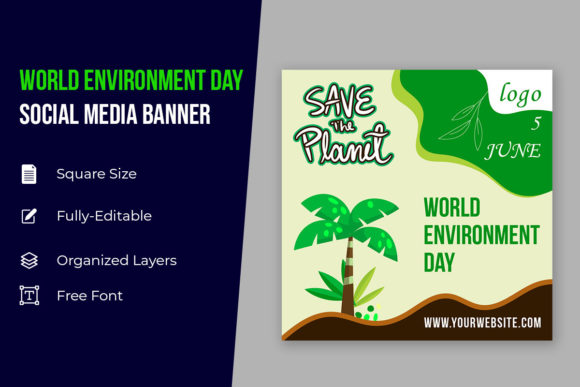 Integrating World Environment Day Tree Illustration into Your Digital Workflow