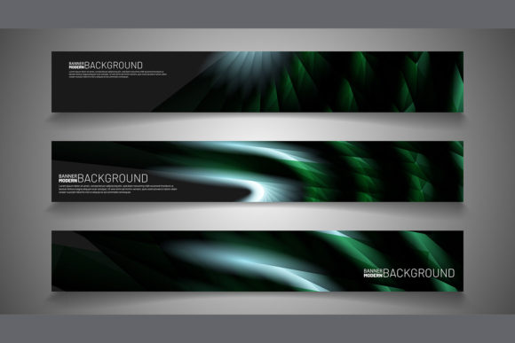 Mastering Visual Depth: The Black Rectangular Banner with Light