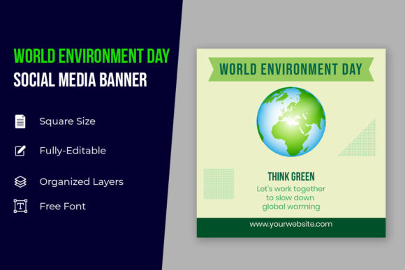 Maximizing Engagement with Professional Environment Day Social Media Design