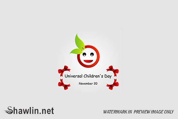 Maximizing Impact with Universal Children's Day November 20 Vector Assets