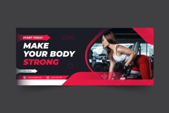 Maximizing Your Online Presence with a Fitness Social Media Banner and Web Template