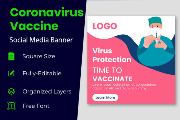 Prevention of Corona Vaccine Social Media Design