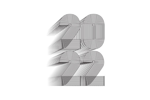Visualizing the Future: The Impact of Abstract Geometric Design in 2022 New Year Branding